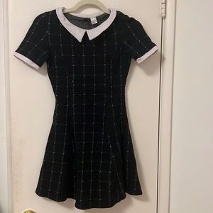 Cute charming preppy fitted school girl dress